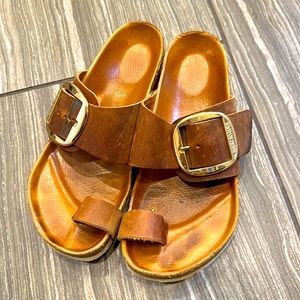 Birkenstock Big Buckle size 38, EUC